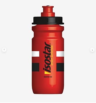 Isostar - Elite Fire - Squeeze Water/Liquids Sports Bottle - 16.91oz / 500ml