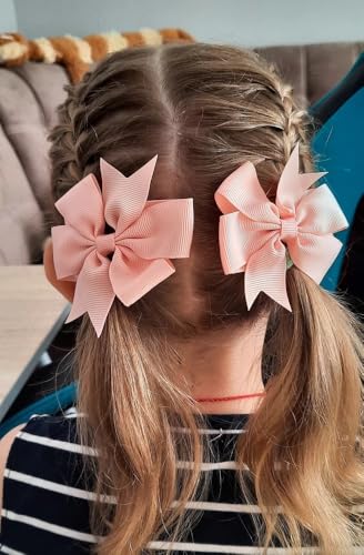 image for CellElection 40Pcs Baby Girls 3'' Boutique Grosgrain Ribbon Hair Bows 