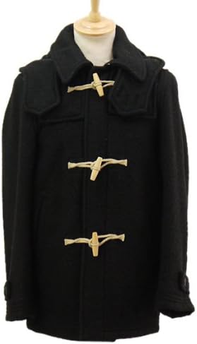 Amazon アーノルドブルック Harnold Brook メンズ ダッフルコート ブラック Man Sporty Felt Solid Hbmw Black サイズ42 並行輸入品 コート ジャケット 通販