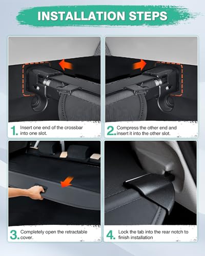 Image of Powerty Cargo Cover for 2010-2023 Lexus GX460 GX 460 Accessories, Canvas