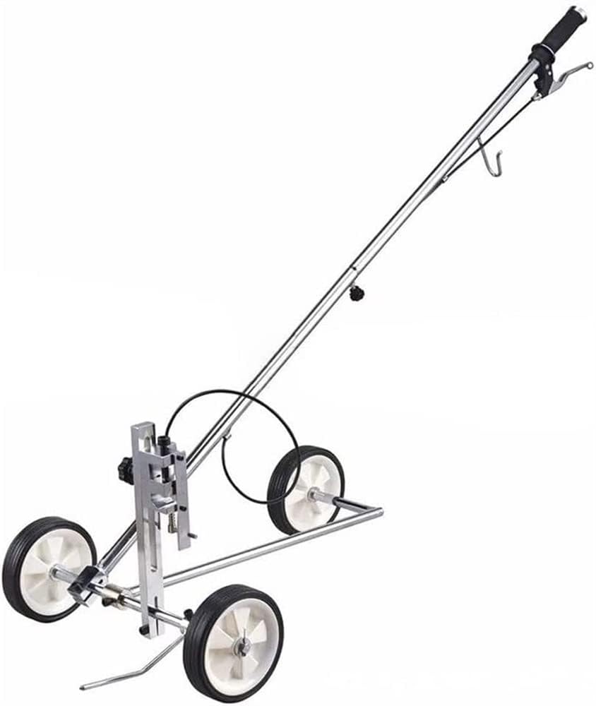 asdchZen Road Marking Machine, Marking Tools,Wheel Transfer Line Marking Machine, Hand-Push Cold Spray Road Runway Parking Space Paint Line Drawing Car Marking Machine,