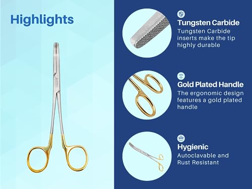 Artman Instruments AGD-031 Wynman Dental Crown Gripper Forceps With Tungsten Carbide Inserts Temporary Crown Remover Large Curved Forceps thumb #4