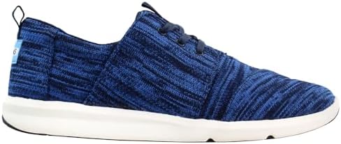 TOMS Womens Del Rey Lace Up Sneakers Shoes Casual - Blue - Size 6 B | Image 3