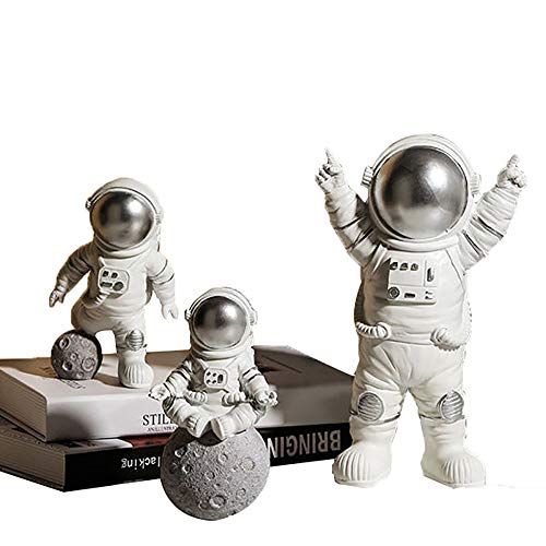 Mazu Homee DIY Spaceman Astronaut Small Figure Ornaments Toys Living Room Office TV Cabinet Children's House Arrangement Home Decoration