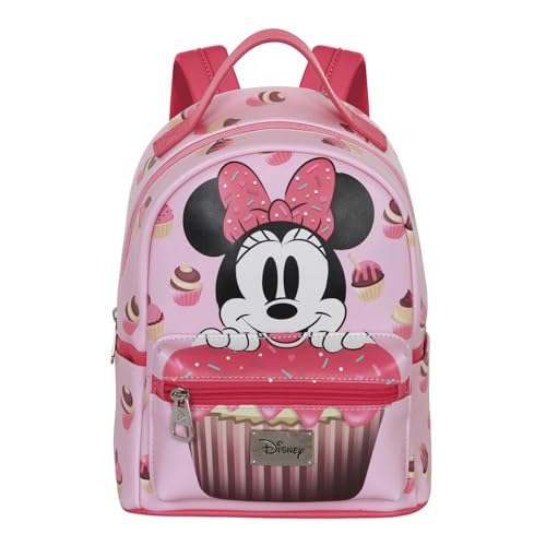 Sac à dos Minnie Mouse petit format rose pour fillette
