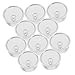 KOCKSHION 10 pezzi Lattine Vuote Alluminio Autosigillante per Tè e Alimenti per Animali Domestici Design Sealed per e Sicurezza immagine