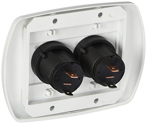 Diamond 61024USB White 12V USB Charging Center