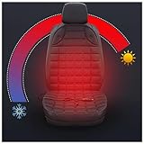 2 Schritte Erwärmung: Das Heizsitzkissen stellt die Wärme nach Bedarf ein. Die geringe Qualität wird bei 35 ° C erhalten, während die hohe Qualität Kalorien bei 55 ° C emittiert.