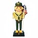 Kurt Adler 12.5" Wooden Boy Scout Nutcracker