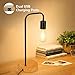 Mlambert Touch Control Table Lamp, USB Desk Lamp, 3 Way Dimmable Modern Nightstand Lamp with Two USB Charging Ports for Bedroom, Living Room, Office, Dimmable Vintage 6W ST64 E26 LED Bulb Included