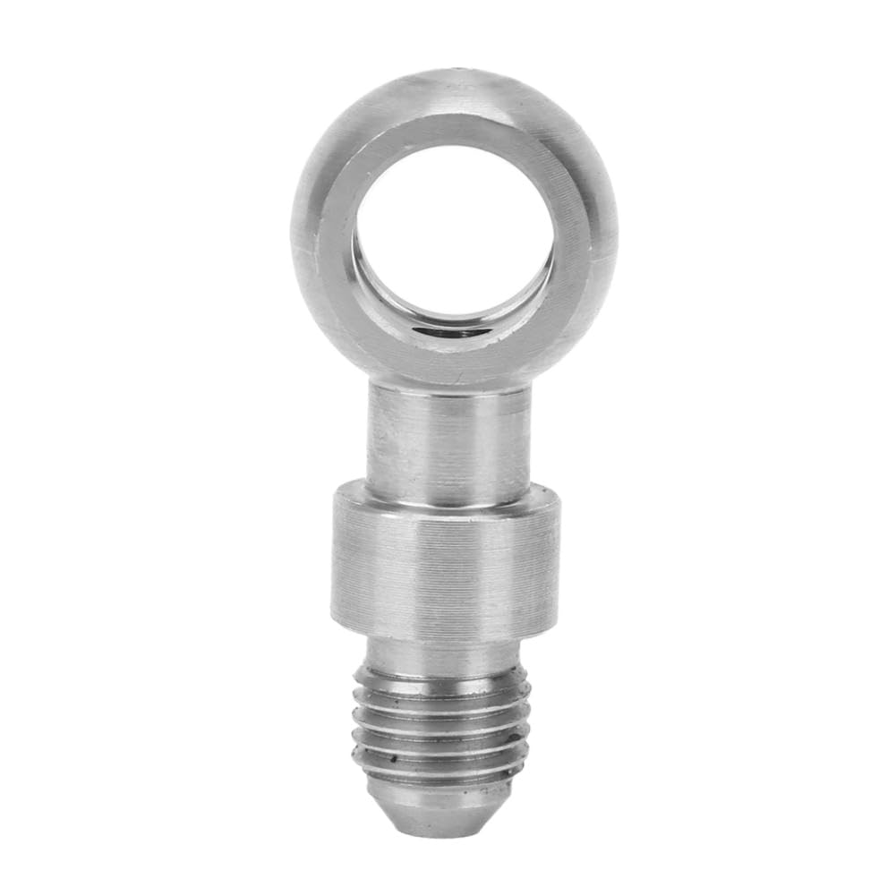 Stainless Steel an-4 Eye Banjo Adapter Fitting Compatible with M12 Banjo Bolts