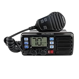 Retevis RM20 Radio Marina Fissa, Ricetrasmettitore Marino, Ricetrasmettitore Mobile Impermeabile GPS IP67, Triplo-Watch da 25 W, Radio VHF, Walkie Talkie Marino con Altoparlante per Barche (1 Pezzo)