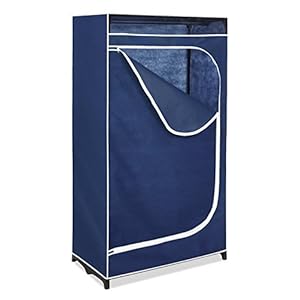 Whitmor Clothes Closet – Freestanding Garment Organizer with Sturdy Fabric Cover