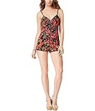 Cremallera frontal. GUESS - Mono floral con cremallera frontal para mujer - Rosa - X-Large