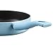 COOKSMARK 10 Piece Nonstick Cookware Set, Scratch-Resistant Enameled Pots and Pans Set with Glass Lids, Blue