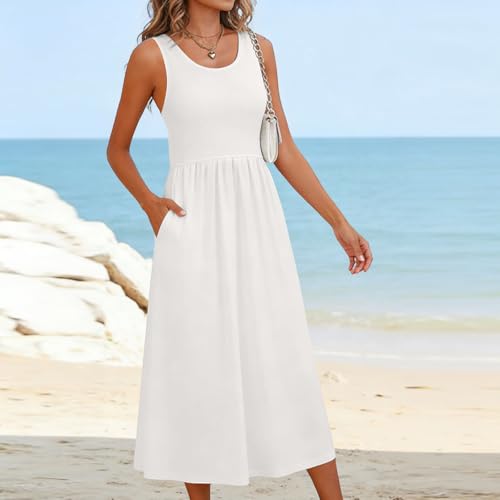 Robe d'été fluide idéale pour vos vacances à la plage