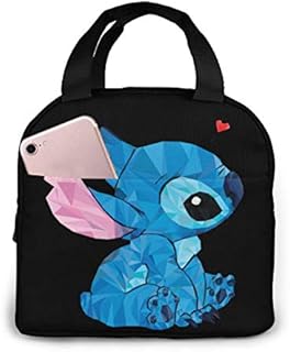 TTmom Lunch Bag Tote Stitch Lunchbox Insulated Lunch Cooler Box Meal Prep Containers for Woman Man Kids