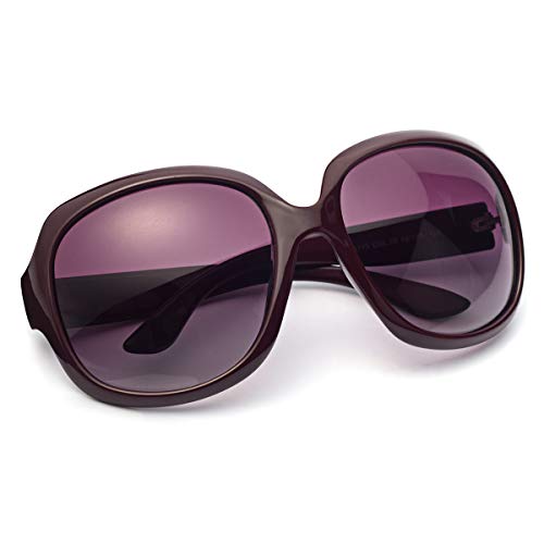 Polarized Sunglasses for Women, AkoaDa UV400 Lens Sunglasses for Female Fashionwear Pop Polarized Sun Eye Glass (RED)