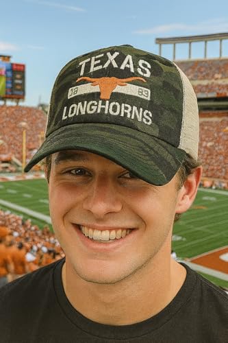Gorra trucker ajustable camuflado Texas University miniatura 2