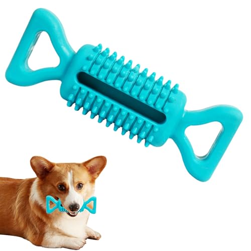 TianChgWei 2 spazzolini da denti non tossici per cani, giocattolo da masticare per cani, durevole, per prolungare il tempo di masticazione, giocattolo indistruttibile per cani di taglia piccola, media