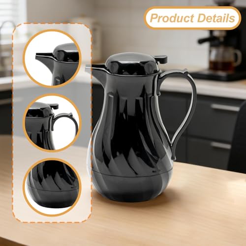 Servidor aislado con botón de empuje y tetera de material resistente con mango ergonómico 3