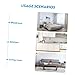 Healifty 2pcs Self Adhesive Decorative Baseboard Trim for Flexible Rubber Edge Molding for Tv Background Wall and Hallway Easy Installation No Tools Required for Renters