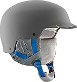 Abnehbarer Goggle Clip Anon Herren Snowboardhelm Blitz, camo inc gray, S (55-57), 13264101066