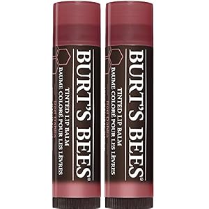 Burt’s Bees Lip Balm, Tinted Moisturizing Lip Care, Moisturizing Lip Care for Dry Lips, 100% Natural, with Shea Butter…