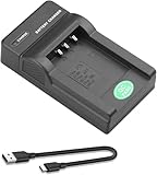 EN EL19 ENEL19 Chargeur de batterie compatible avec Nikon MH 66, compatible avec appareil photo Nikon Coolpix S32, S2500, S2800, S3100, S3600, S4100, S4400, S5200, S5300, S6500, S6700, S68800 00, S7