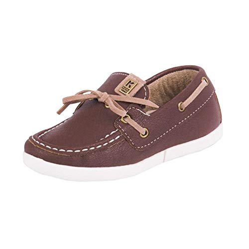 Sapato Klin Mocassim Baby Flyer Chocolate/Areia 22