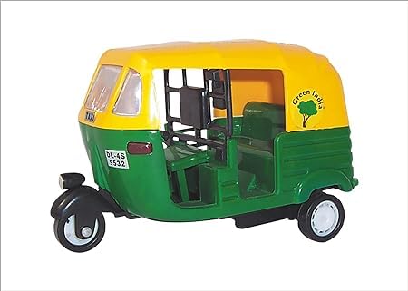 Toys Plastic Pull-Back Auto Rickshaw Tricycle Vehicle Toys for Kids for Kids Best Children Birthday Gift(Pack of 1)-image-32