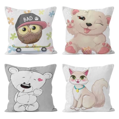 Housse de coussin extérieur étanche pour terrasse et salon