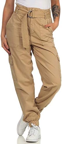 Vero Moda Women's Vmflame Hw Cargo Belt 