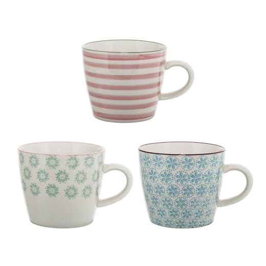 Bloomingville Tassen Patrizia 3er Set