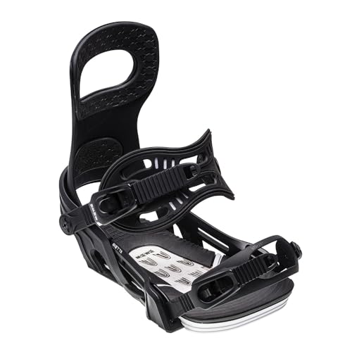 Bent Metal Metta Womens Snowboard Bindings, M, Black
