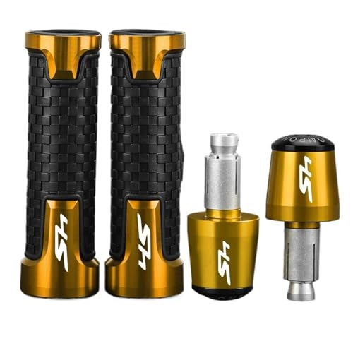 Poignées de guidon moto anti-vibrations et embouts pour scooter SH 125 300 350