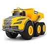 Dickie Toys – Volvo Muldenkipper – 23 cm großes Baufahrzeug mit Kippfunktion, Sound, Licht, Freilauf, Baustellenfahrzeuge für Kinder ab 3 Jahre