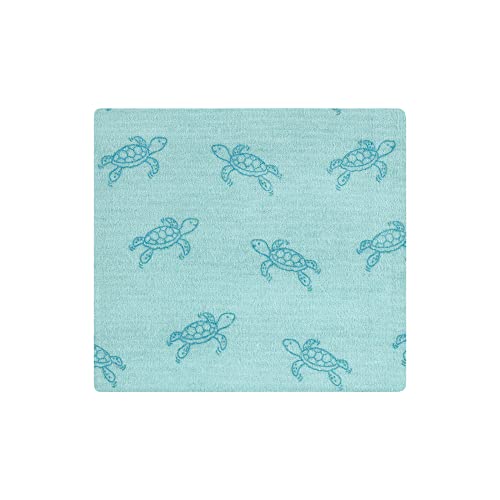 Image of Hudson Baby Unisex Baby Cotton Flannel Receiving Blankets Bundle, Sea Characters, One Size