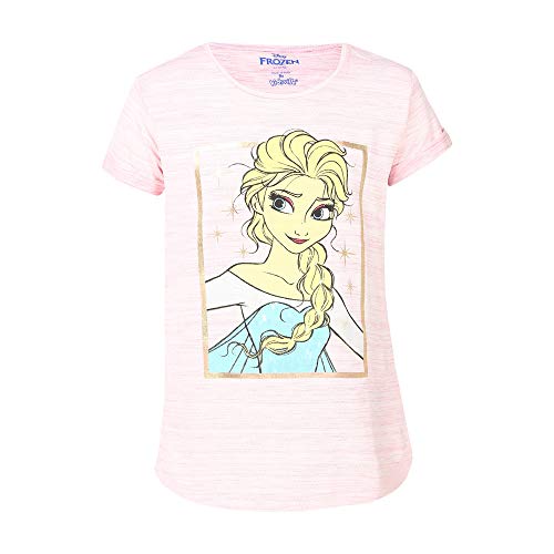 Image of Kidsville Kids Ville Girls Frozen Print Round Neck Tee