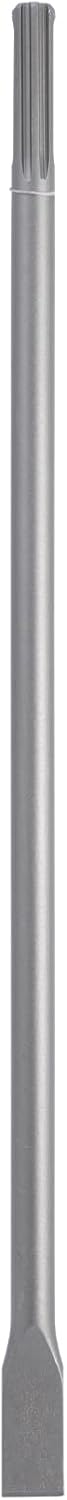 BHTOP 18" SDS MAX Narrow Flat Chisel, Compatible with All SDS-Max Demolition Hammers, Alloy Steel Flat Chisel for Gardening Landscaoing Concrete Brick Sand Stone