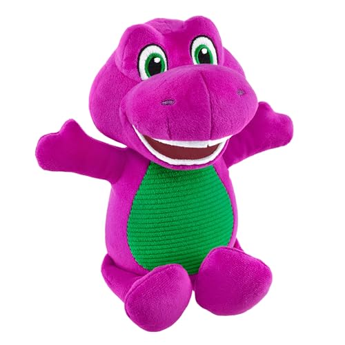 Barney’s World Toddler Toy 8-Inch Barney Plush Dinosaur Character for Preschool Pretend Play Kids...