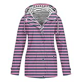 Chaqueta para mujer, invierno, otoño, manga larga, gráfico, entrenamiento, gimnasio, impermeable, con capucha, traje para mujer 2024, W-86 Morado, L