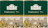 Ahmad Tea Cardamom Tea (pack Of 1, Total 100 Tea Bags), Té_verde, 200 Gramo (Paquete de 2)