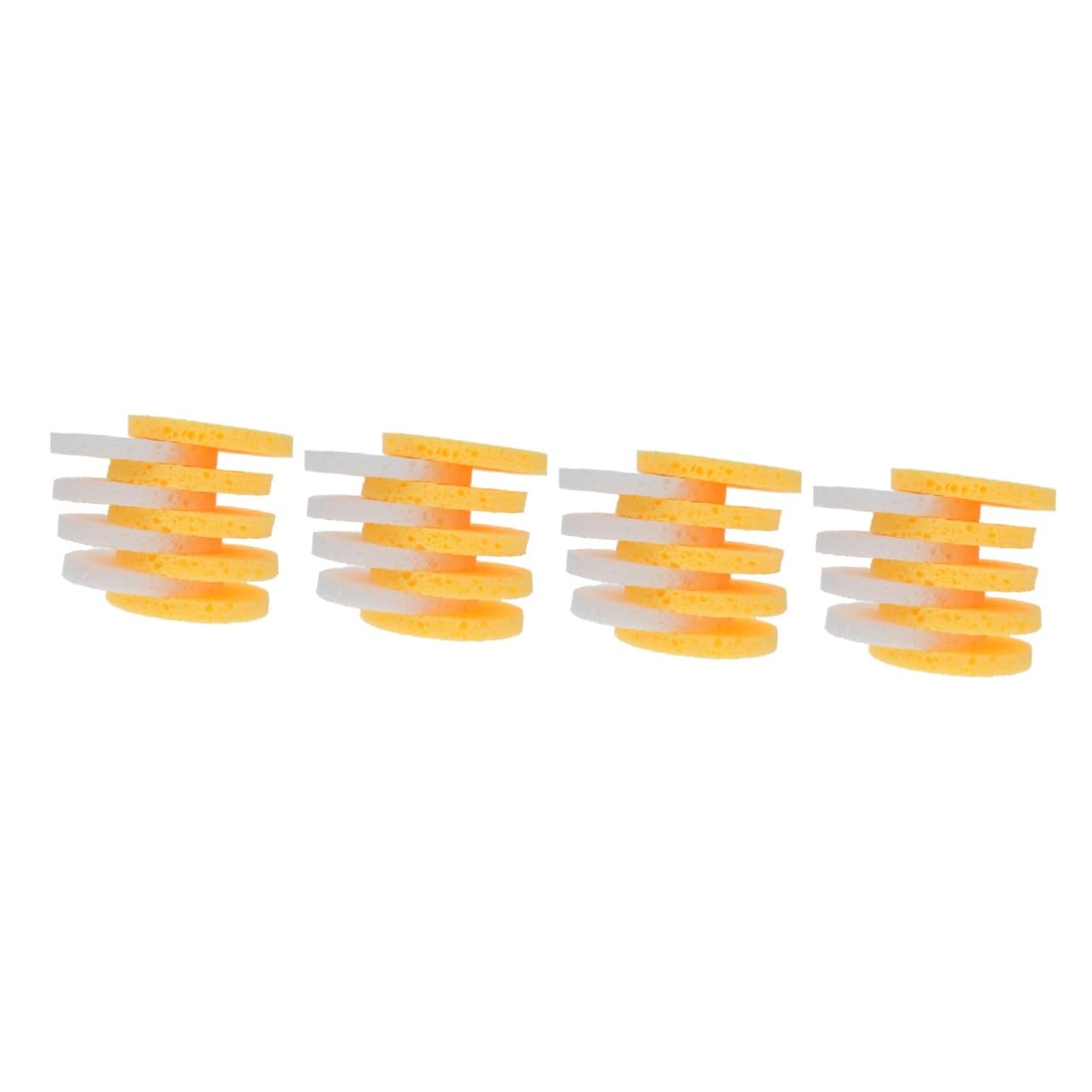 Healeved 400 Piezas lavado de cara herramienta para lavar la piel de la cara herramienta para el cuidado de la piel de la cara maquillaje cushion colocador de maquillaje esponjas limpio