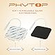Tens Elektroden Pads 40x40mm 16 Stücke, TENS EMS ELEKTRODEN für TENS-Geräte & EMS-Trainer 2mm-Pin-Anschluss, selbstklebende Ersatzpads für die Elektrotherapie