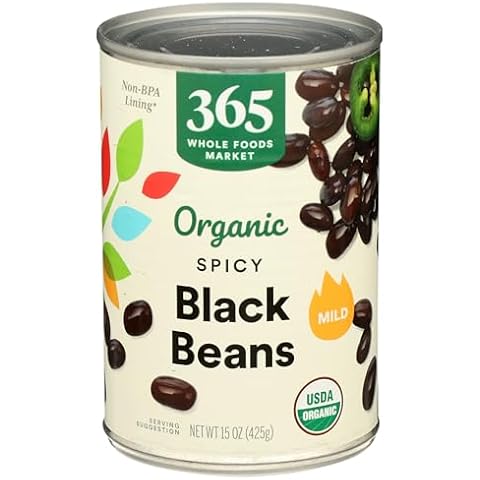 365 Organic Spicy Black Beans Cover