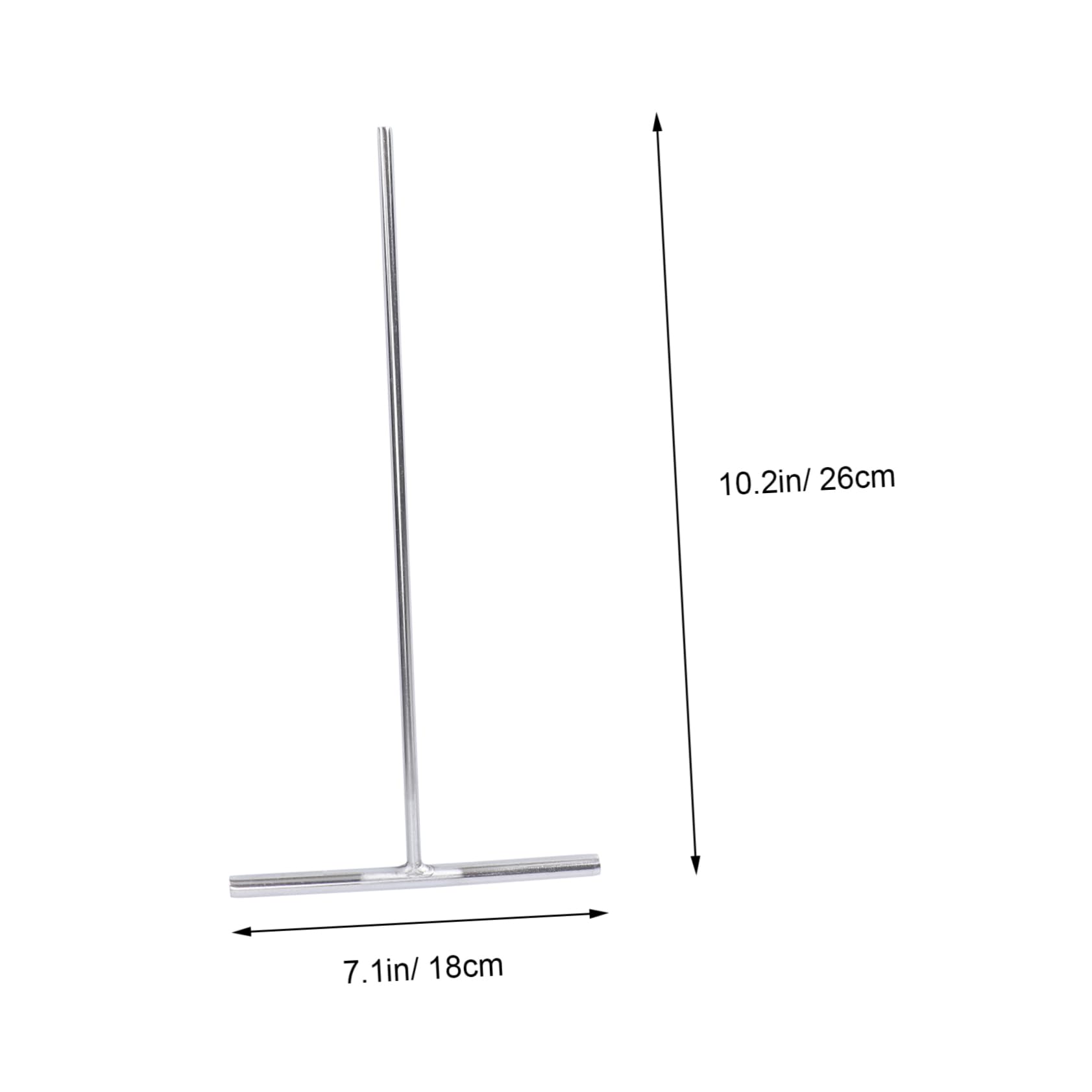 Garneck Stainless Steel Pancake Flipper Crepe Spreader Tool Pancake Batter Spreader Size s