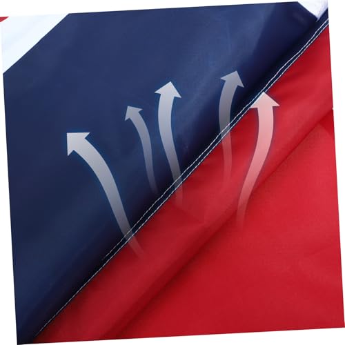 Drapeau Texas broderie polyester résistant extérieur 90x150cm - 6