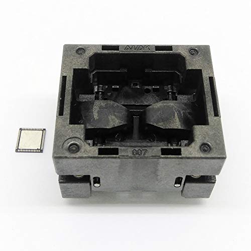 Wiring Connecting Terminals - QFN56 MLF56 Burn in Socket Open Top Pogo Pin IC Test Socket Pitch 0.35mm Chip Size 6 * 6 Flash Adapter Programming Socket Block