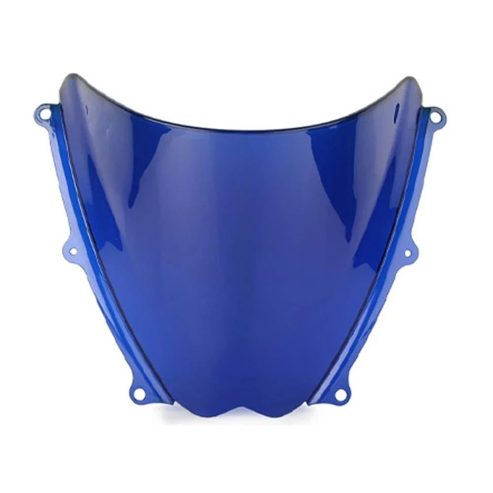 NLNGNZBZTP Windscreen Windscreen Windshield For Suzuki For GSX-R1000 For GSXR1000 For GSXR 1000 K7 2007 2008 Screen Deflector Protector Motorcycle Accessories(Blue)